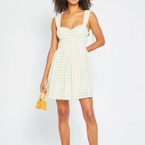 Green Gingham Dress - Few Moda Kourt Hana Dress